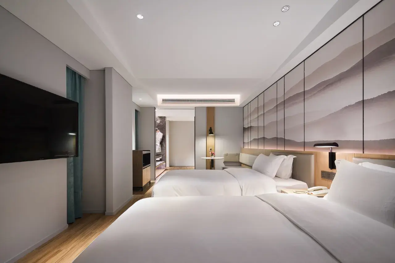 YunXi Yizhi Standard Room – Memory Mattress + MINI Fridge + Wireless Screen Casting